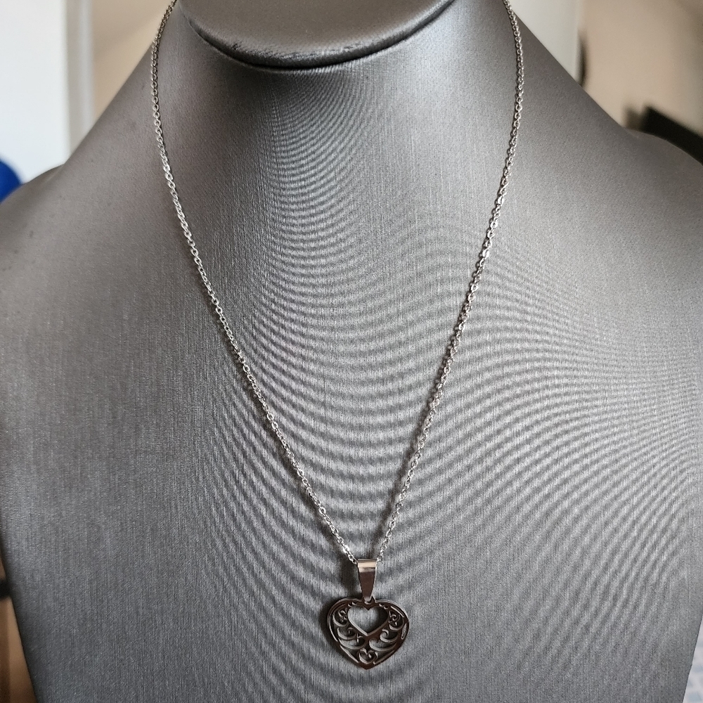 Womens Stainless Steel Necklace
